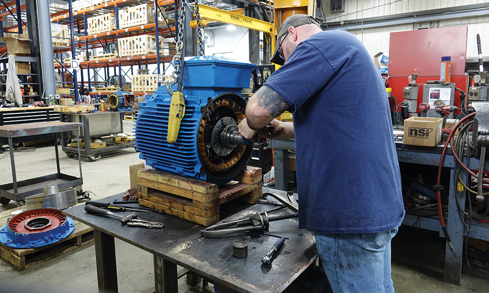 electric motor service