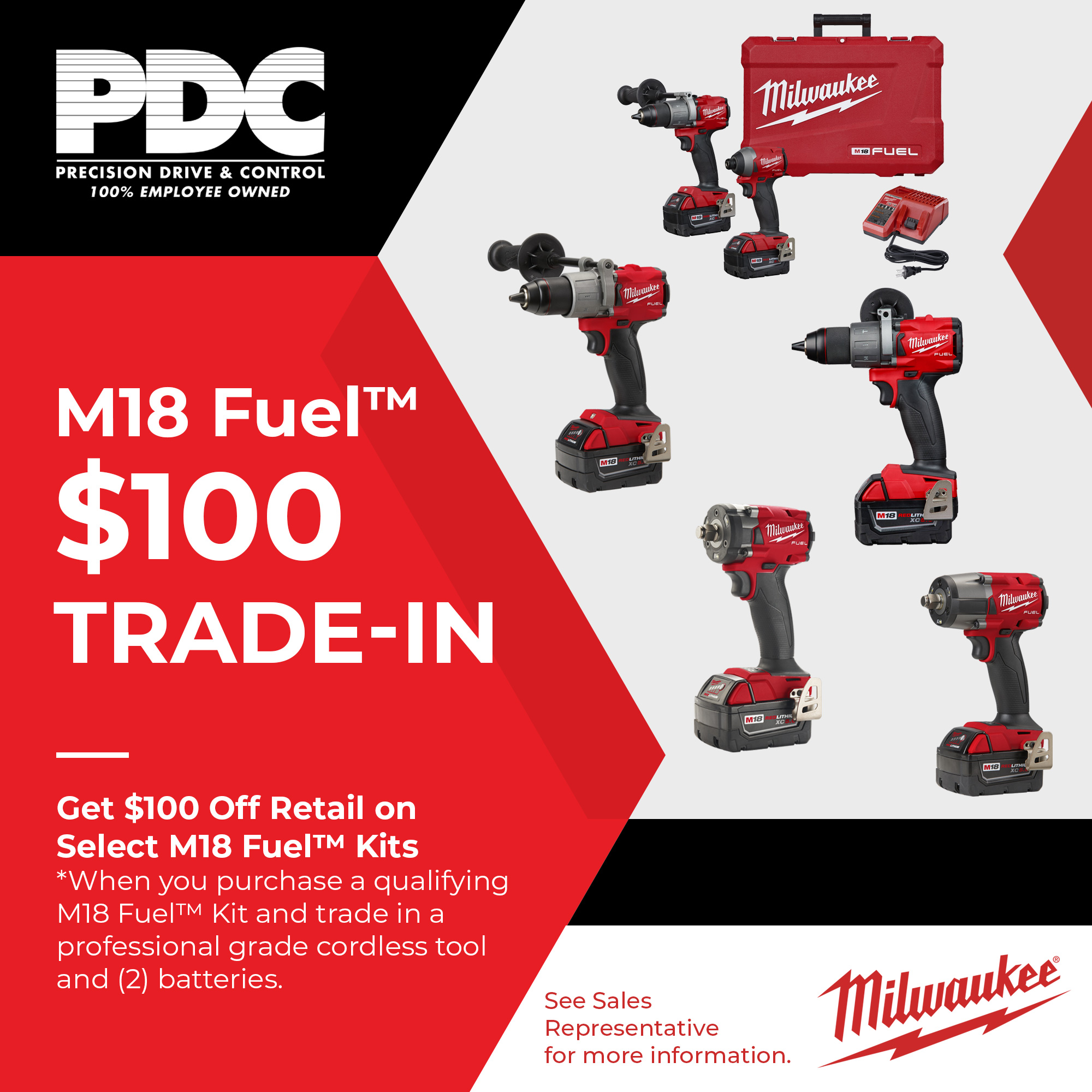 Milwaukee M18 Fuel Trade-In